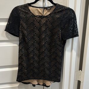 BCBG Lace Top